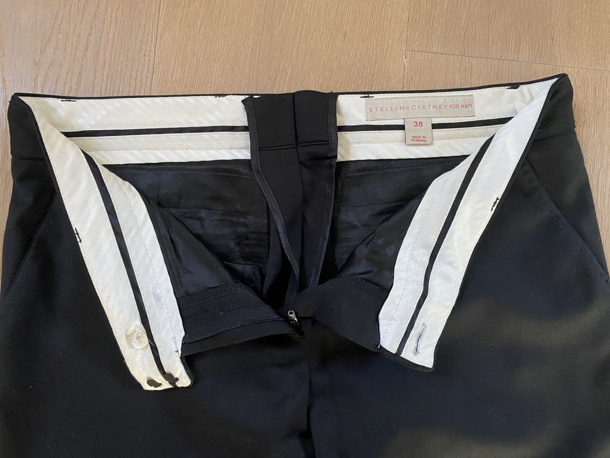 Stella McCartney Hosen: Neue schwarze McCartney H&M Hose Grösse 38 – Neu (gemäss Beschreibung) aus Winkel von Flyhy2020 3