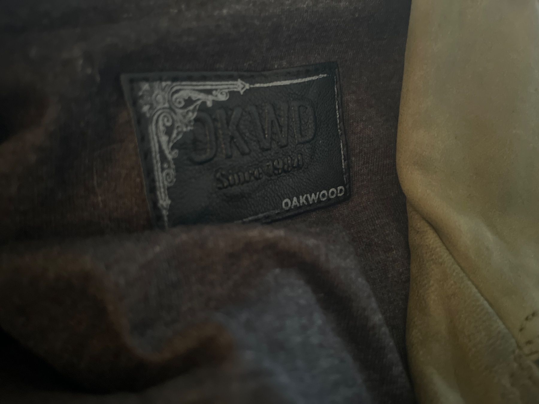 Giacche: OAKWOODLederjacke olive Gr. 34/36 NP: 400-. – Usato da Immensee venduto da Panchi4 5