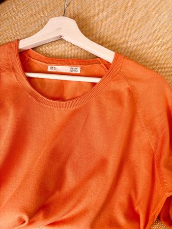 Pull léger d'été Sfera Casual - Orange vif - Taille XL