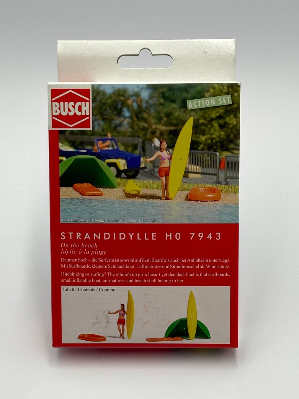 Busch Modellini di ferrovie: Busch 7943 H0 Action Set: Stranidylle – Nuovo e nell'imballaggio originale da Neukirch a.d. Thur venduto da Modellbau-Artikel 1