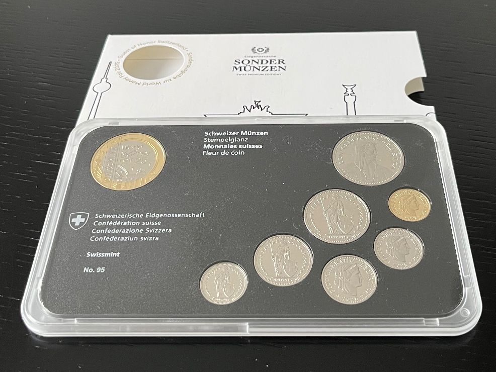 Schweizer Münzsatz WMF 2025, Nr.95 Auflage nur 500 Exemplare (Neu und ...