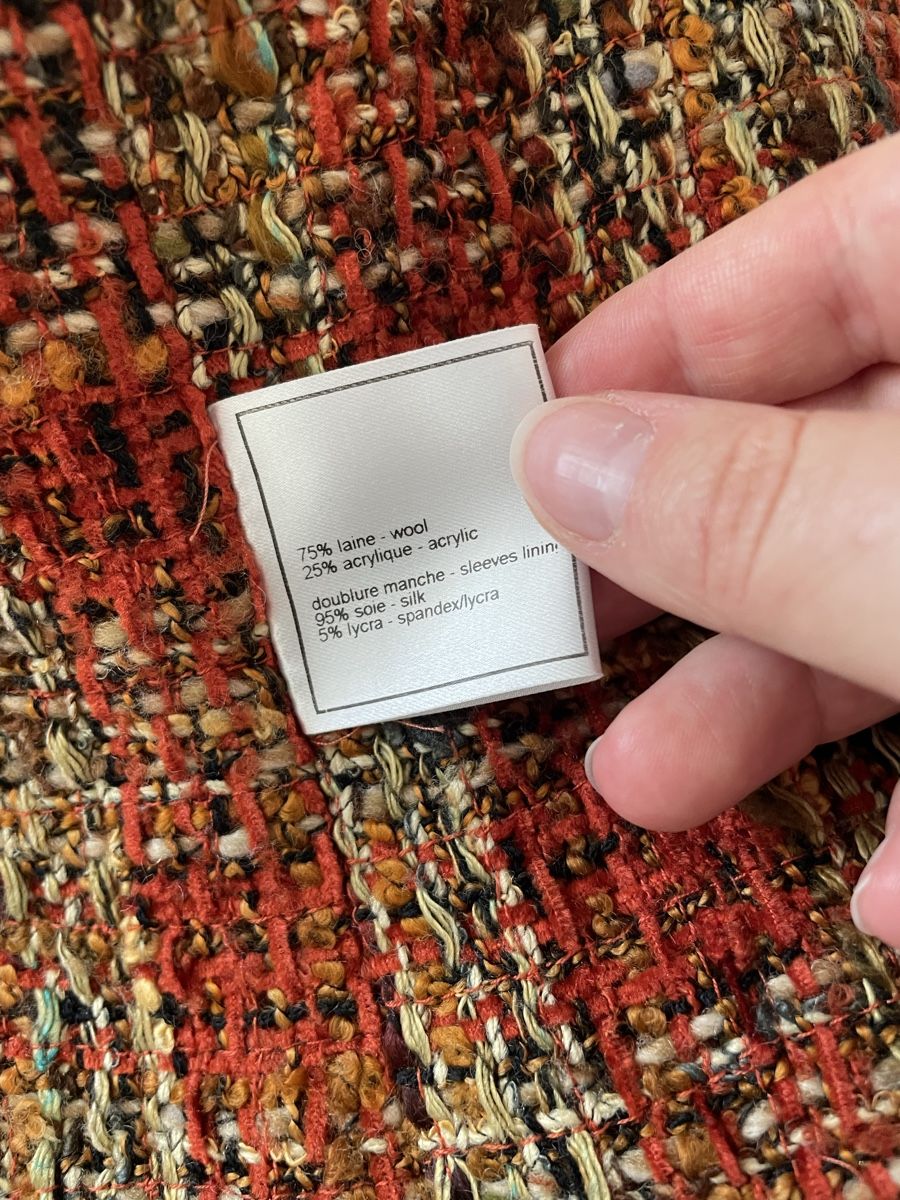 Chanel Giacche: Chanel Tweed Jacke – Usato da Winterthur venduto da 11.11 6