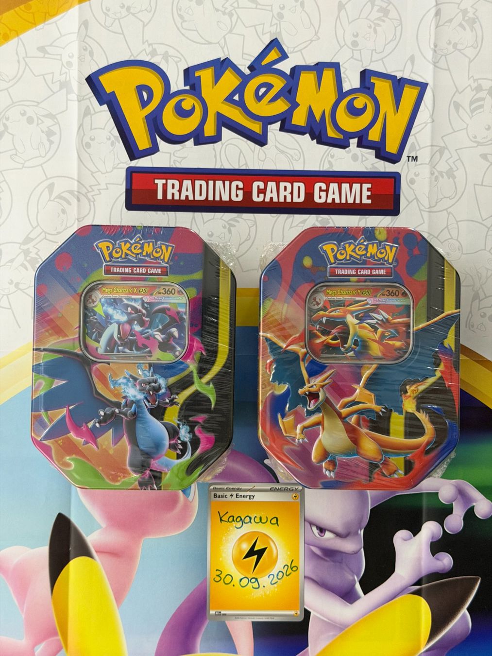 Pokémon Carte collezionabili: Mega Charizard X & Y ex - Tin Set english – Nuovo e nell'imballaggio originale da Dietikon venduto da Kagawa