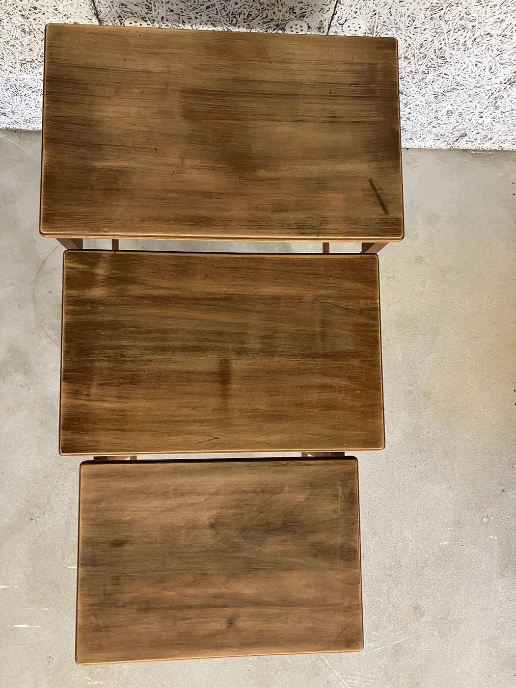 Set di tavolo e panche: Set aus 3 Beistelltischen – Usato da Zürich venduto da ros_g9sv 2