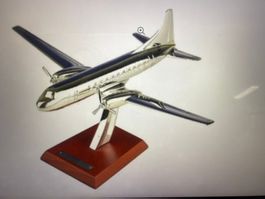 Flugzeug Convair CV-340 1951 1/200 versilbert Atlas 1342