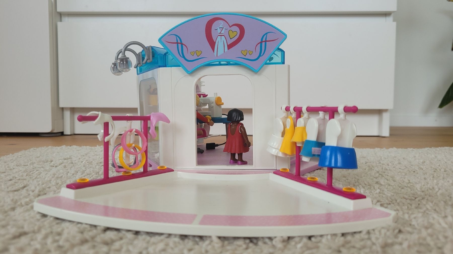 Playmobil Giocattoli: Playmobil Nähatelier, Modeshop – Usato da Worb venduto da Sibille20 3