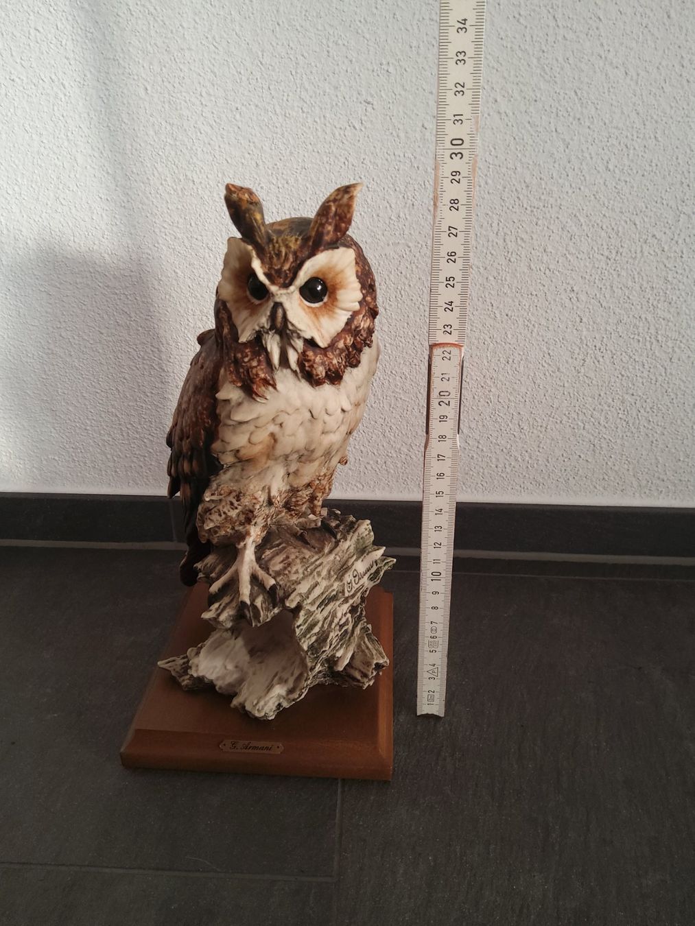 Statuette: Eule von G. Armani – Usato da Rain venduto da Spaetzli2