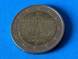 Germany - 2 Euros (Bundesländer - "Brandenburg") 2020