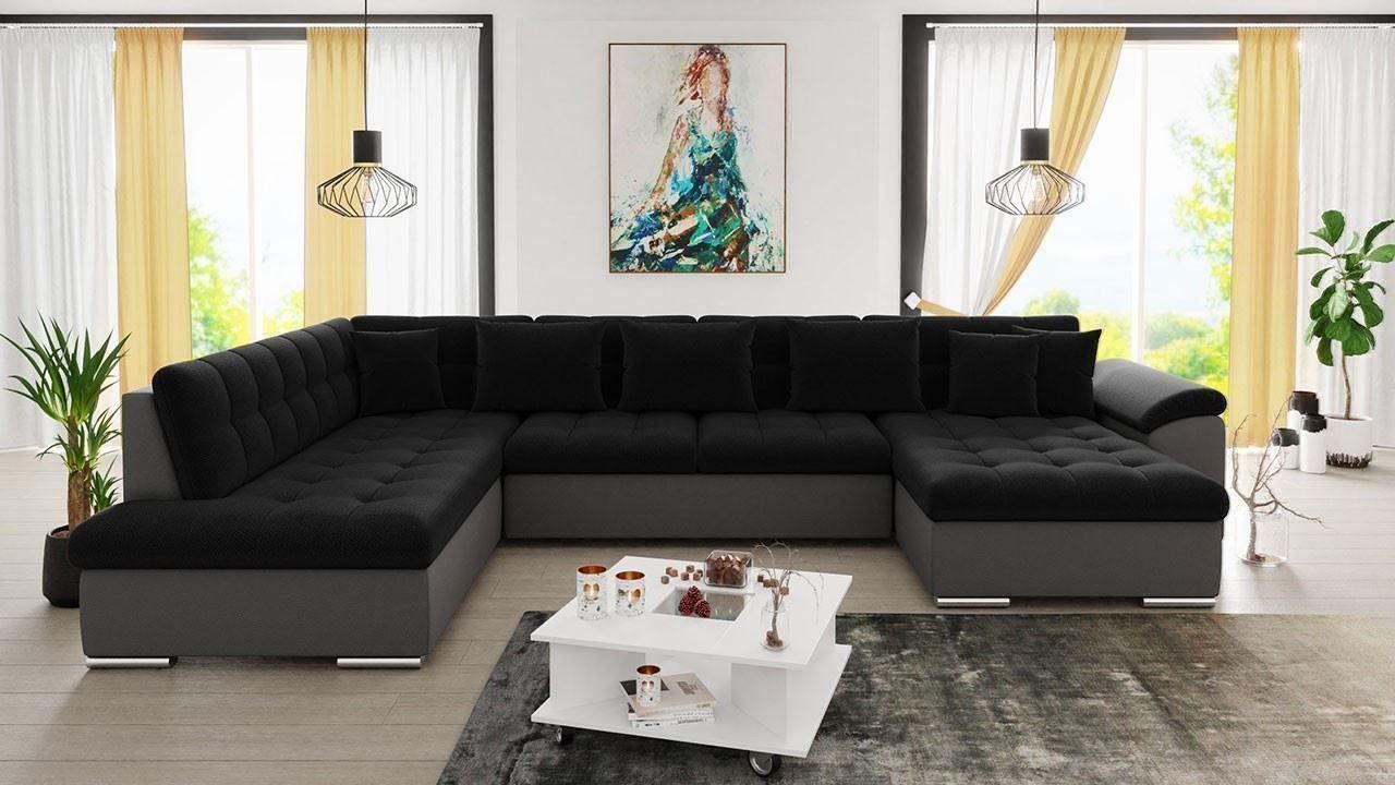 Divani: Wohnlandschaft Couch Sofa mit Bettkasten + Schlaffunktion – Nuovo e nell'imballaggio originale da Wallenwil venduto da toesstal-vertrieb 4
