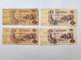 Banknoten aus Algerien