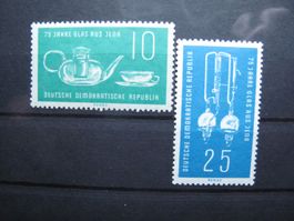 DDR 1959 Jenser Glaswerke **