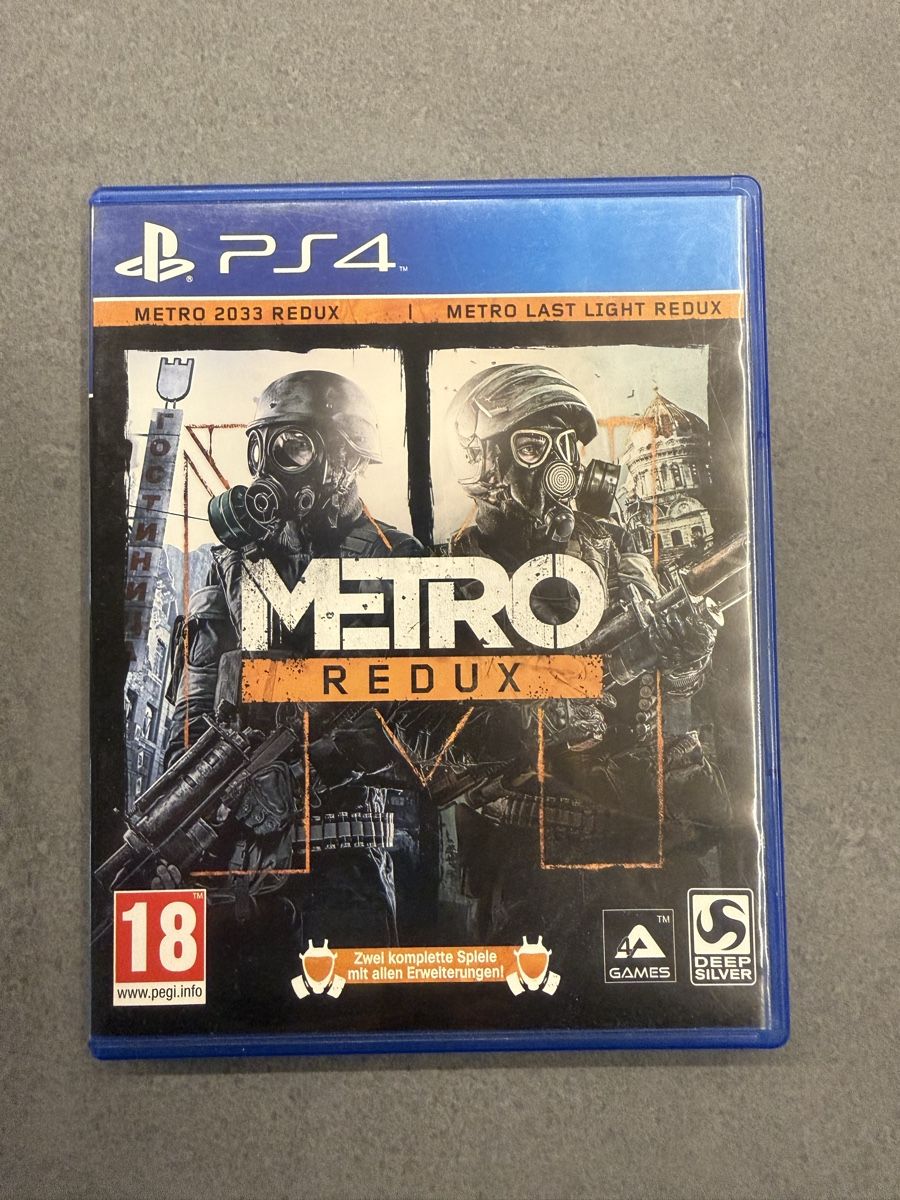 Giochi: PS4 Spiel Metro Redux  – Usato da Pfäffikon ZH venduto da Sa27742