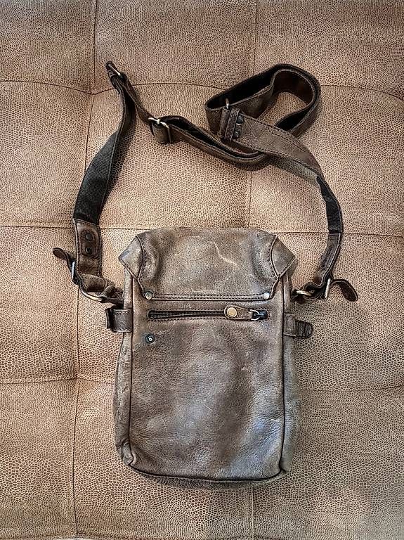 Taschen: Lederhandtasche "Vintage Style" (braun) – Gebraucht aus Dübendorf von giuseppe3101 1