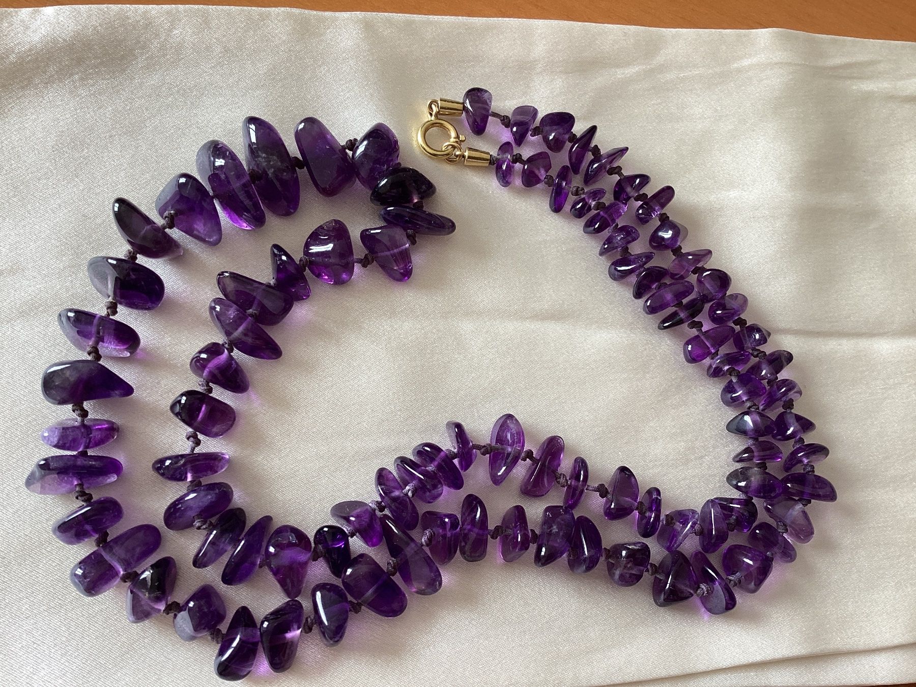 Catenine: collier améthyste – Usato da fribourg venduto da iris18
