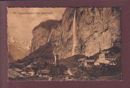 LAUTERBRUNNEN - Staubbach - 1912