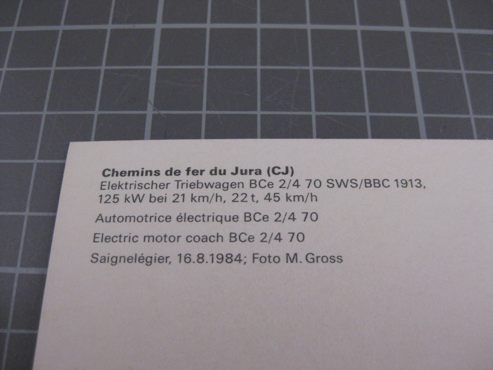 Cartoline postali: AK Saignelégier mit Zug – Usato da Malters venduto da Marosko 2