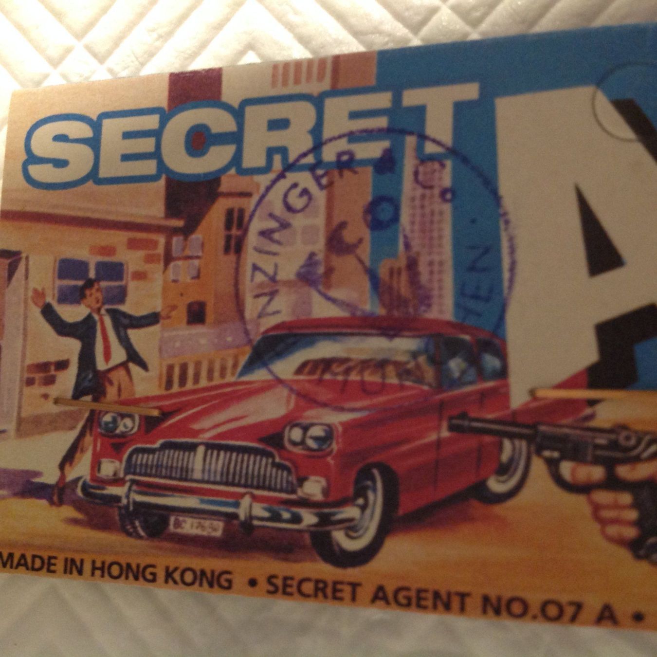 Giocattoli: James Bond  Spielzeug , Secret Agent No. 07 – Nuovo (secondo la descrizione) da Oberohringen venduto da nichtmehrneu 2