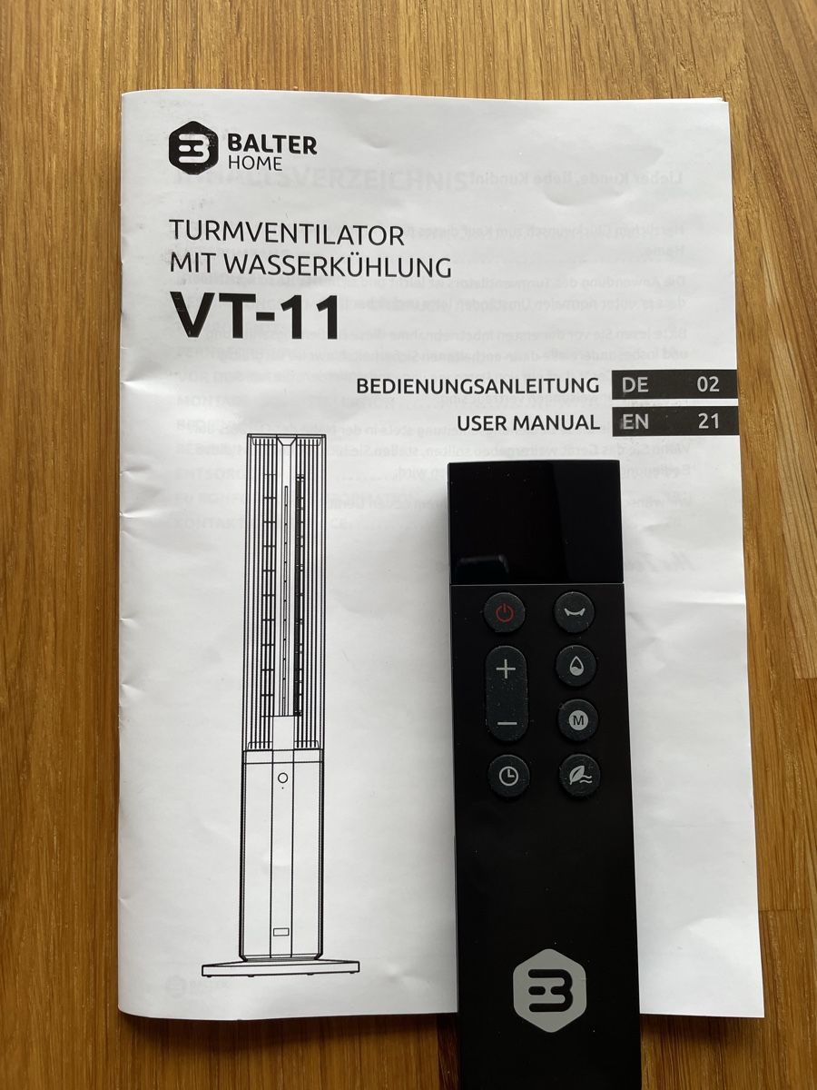 Ventilatori: Turmventilator mit Wasserkühlung Balter home – Nuovo (secondo la descrizione) da Maschwanden venduto da abclf 2