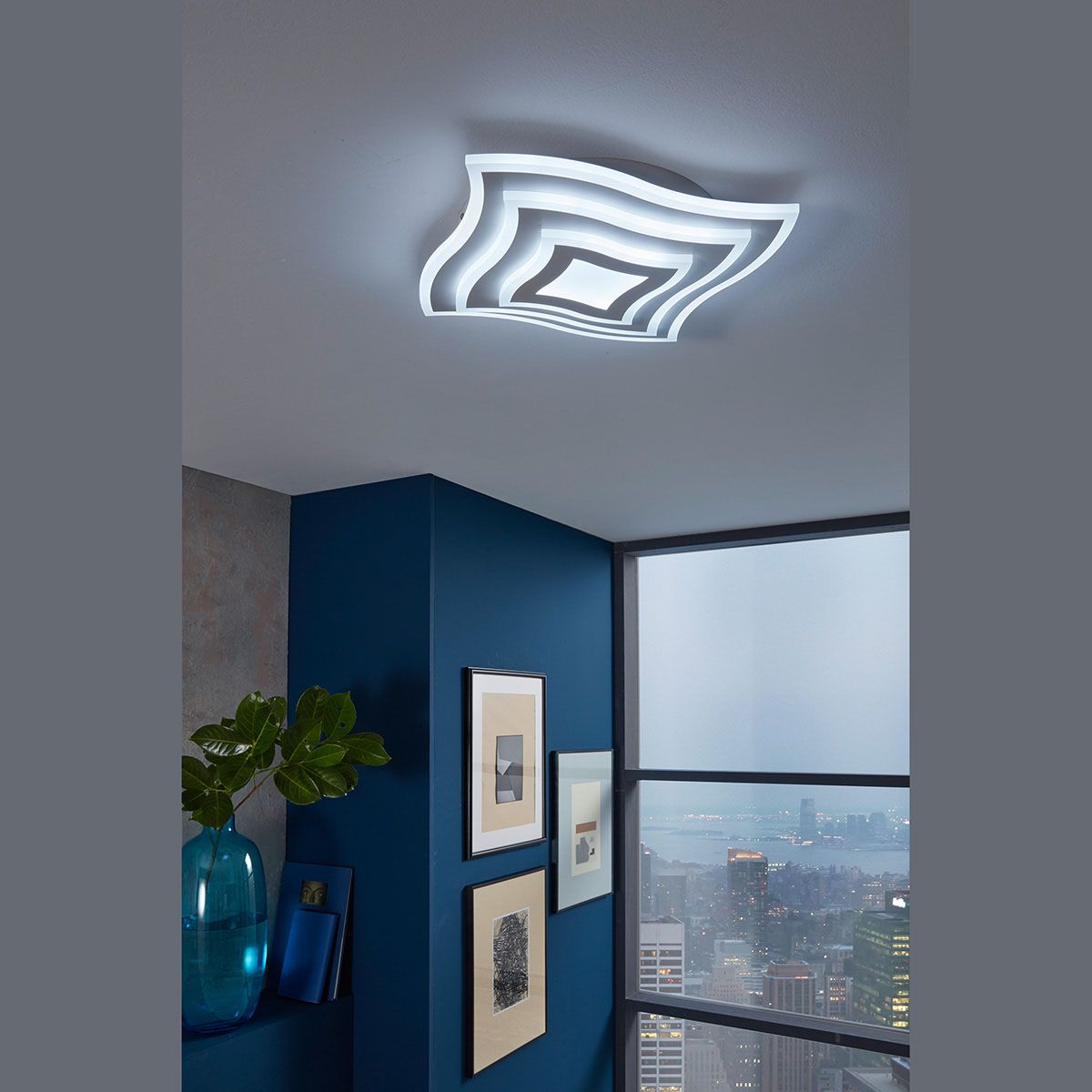 Kronleuchter & Deckenlampen: LED Deckenleuchte, Dimmer, 43 cm x 43 cm – Neu (gemäss Beschreibung) aus Kreuzlingen von Smart-Light 5