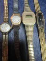 4 Vintage Damenuhren