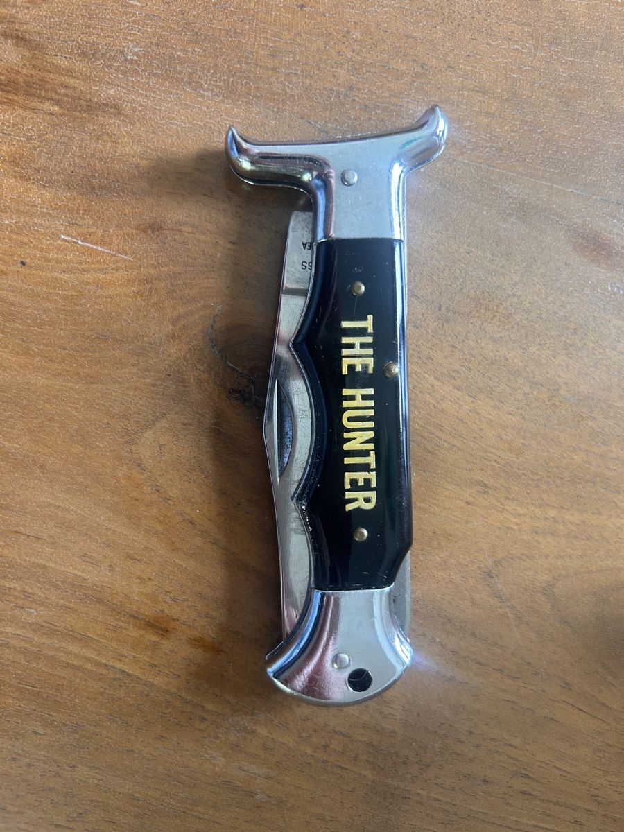 Taschenmesser: Taschenmesser "The Hunter" Edelstahl Klappmesser – Gebraucht aus Kehrsiten von fot_55m5