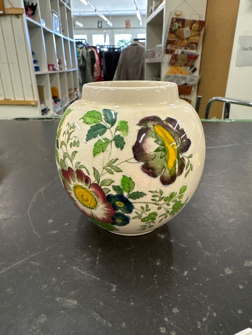 Vasen & Gefässe: Mason‘s Kugelvase Paynsley Pattern Vintage – Gebraucht aus Pratteln von Cartonsducoeur_bl