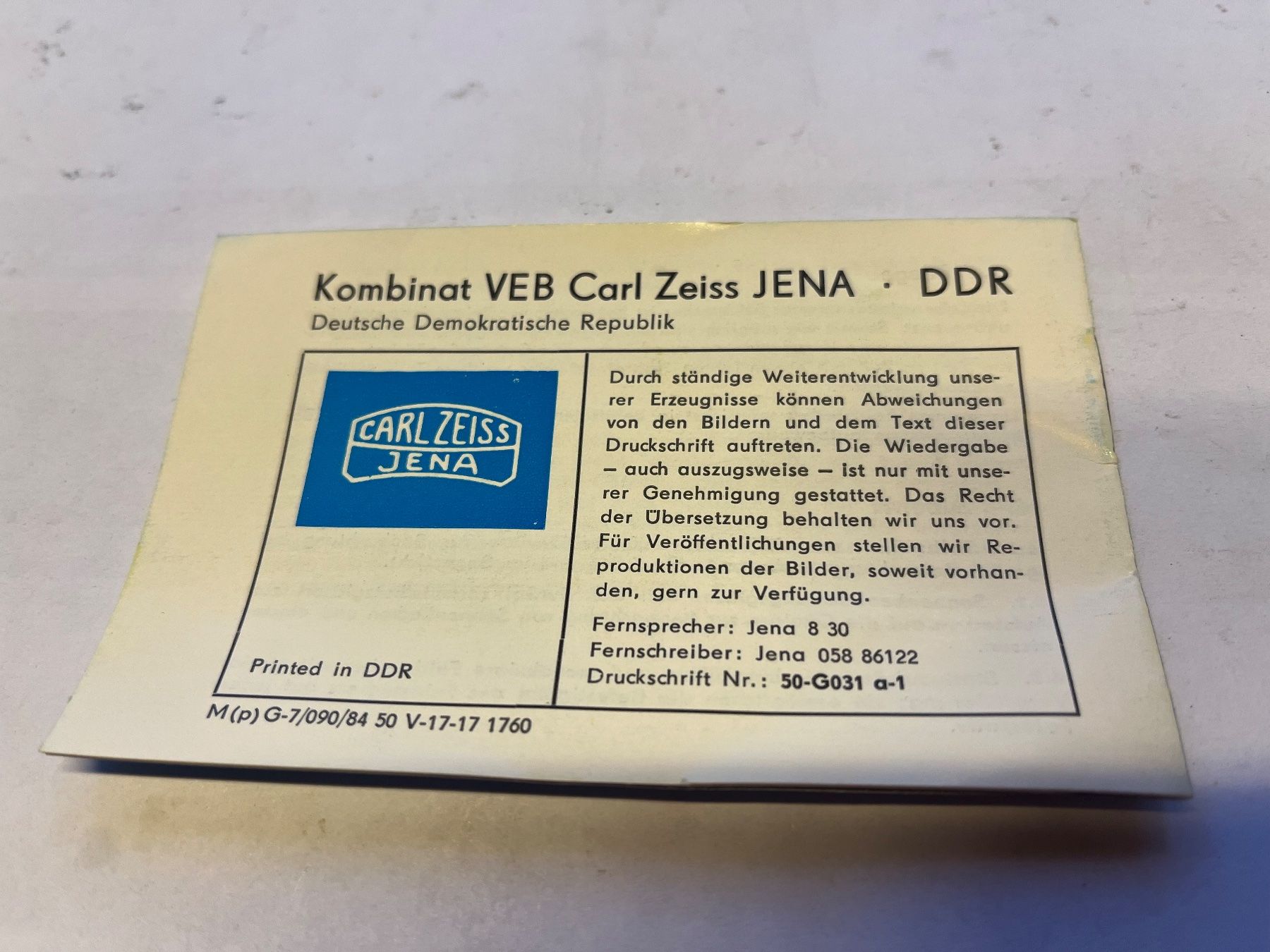 Zeiss Binocoli: Feldstecher Zeiss DDR – Usato da Küblis venduto da hypofacto 6
