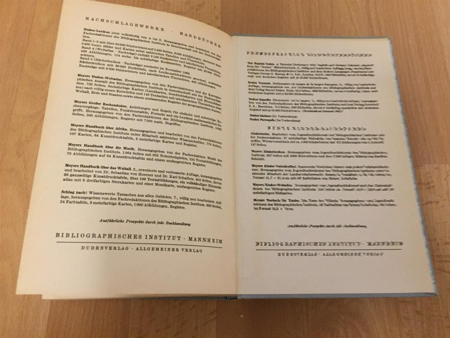 Bücher: Meyers Rechen Duden 1964. – Gebraucht aus Cormagens von Bonsai111 6