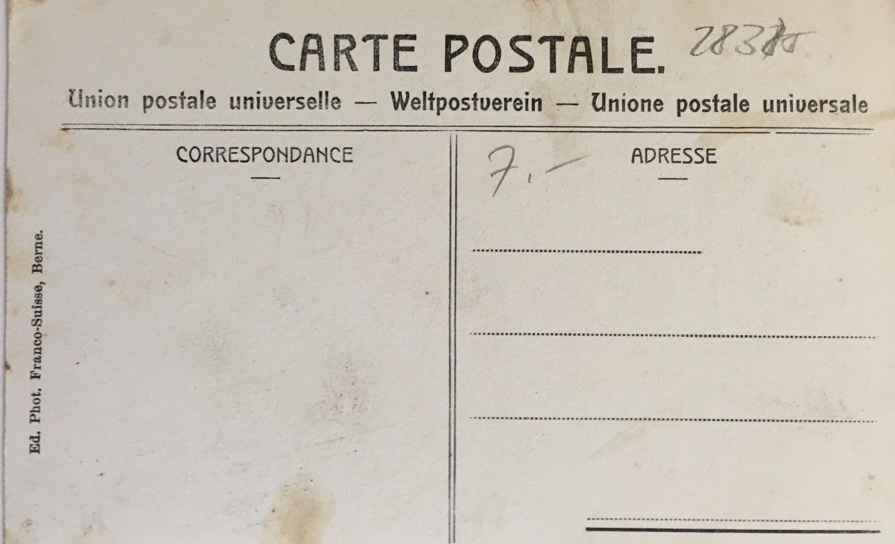Ansichtskarten: Wimmis – Gebraucht aus Frauenfeld von Merk52 1