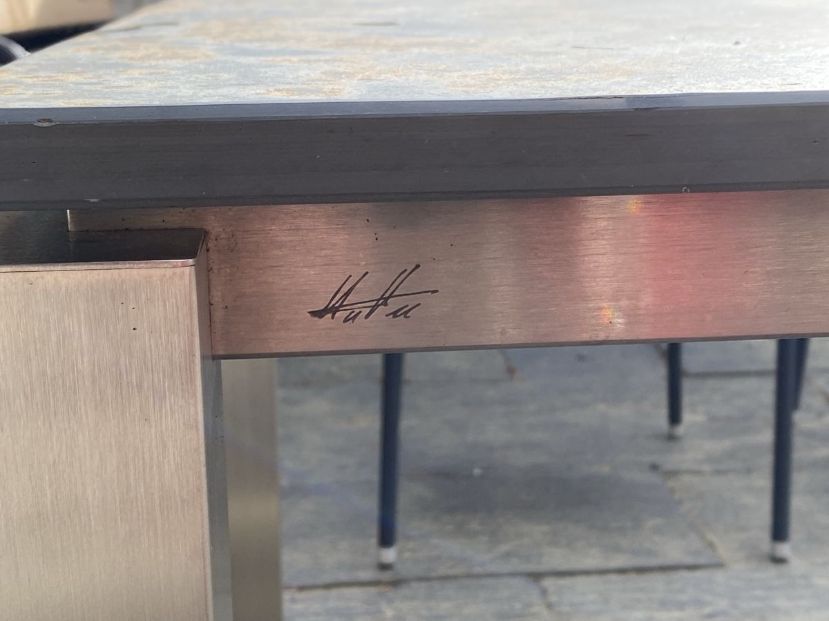Tavoli: Edler Hutter Gartentisch mit Schiefer geflammt! – Nuovo (secondo la descrizione) da Belpberg venduto da ingeli 8