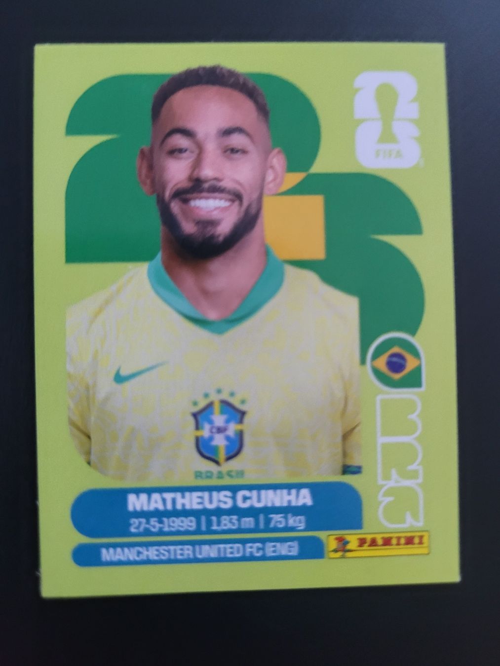 Panini Sammelbilder & Trading cards: Panini World Cup 2026 Mateus Cunha – Neu (gemäss Beschreibung) aus St-Maurice von happy.family