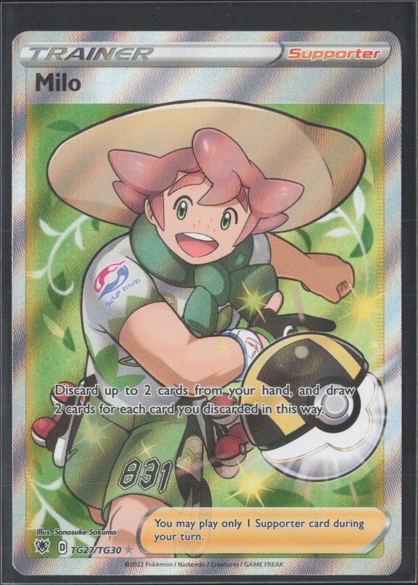Pokémon Sammelbilder & Trading cards: POKÉMON / Milo / Astral Radiance 🇺🇸 – Gebraucht aus Herzogenbuchsee von TCG-High-Quality