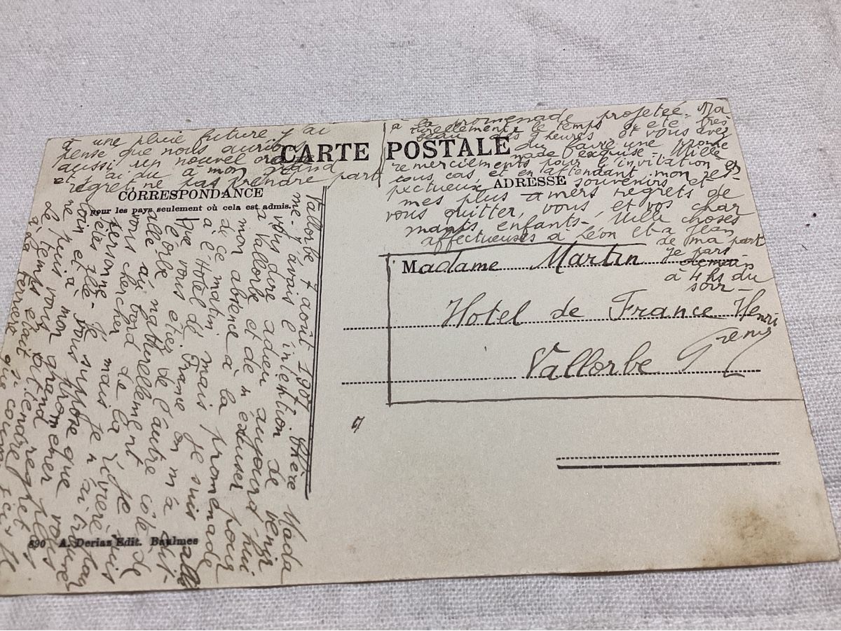Cartoline postali: Ballaigues en hiver – Usato da Luc (Ayent) venduto da Rebouille 2