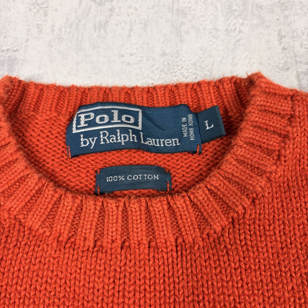 Polo Ralph Lauren Pullover & Sweatshirts: Pull en maille Polo Ralph Lauren Orange - Taille L – Neu (gemäss Beschreibung) aus Neuchâtel von aliceguins 3