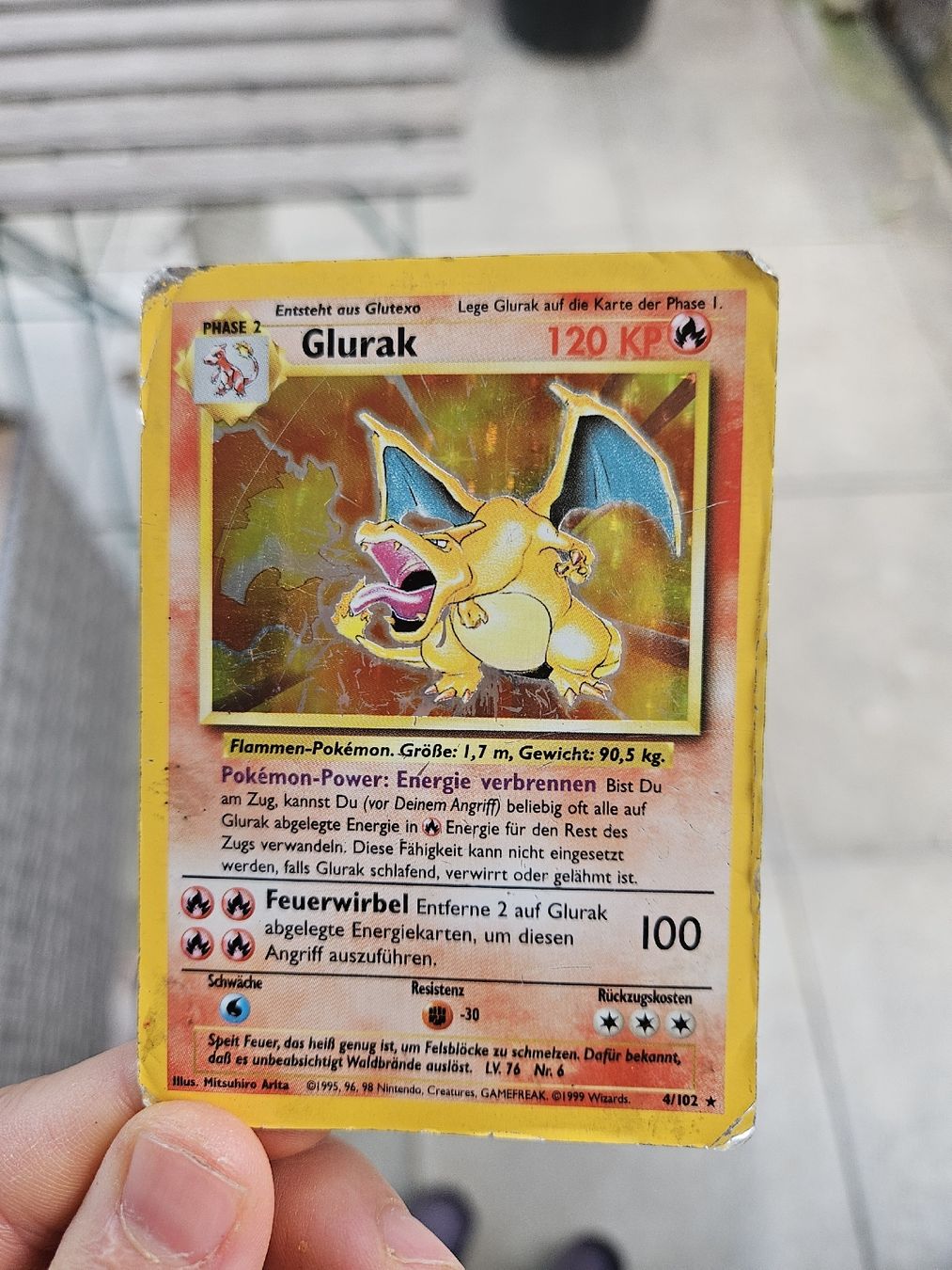 Cartoline: Glurak - Pokemon Karte – Usato da Au, ZH venduto da katis8