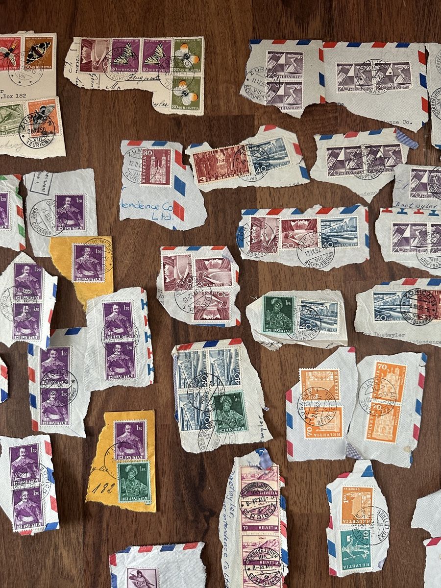 Tutti i francobolli: Lot Briefmarken Schweiz – Usato da Zürich venduto da frauflufelberg 2