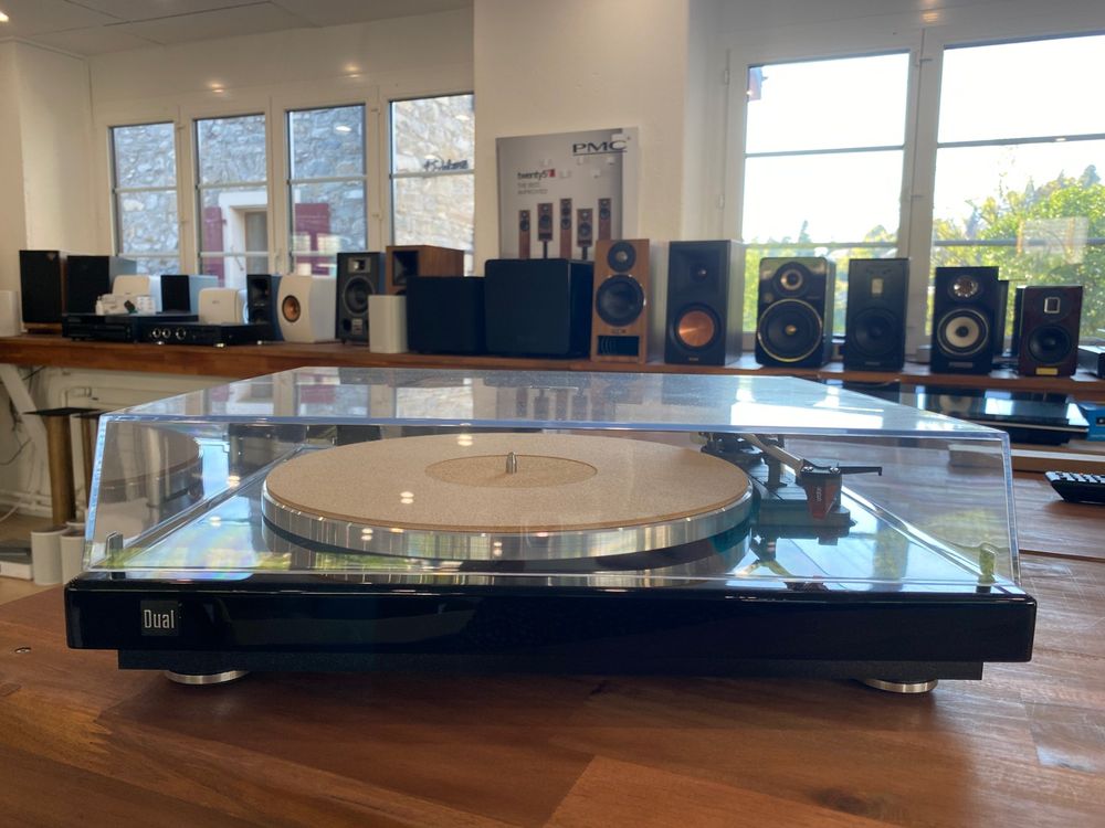 DUAL CS 465 Piano black Full Automatic Belt drive turntable (Gebraucht ...