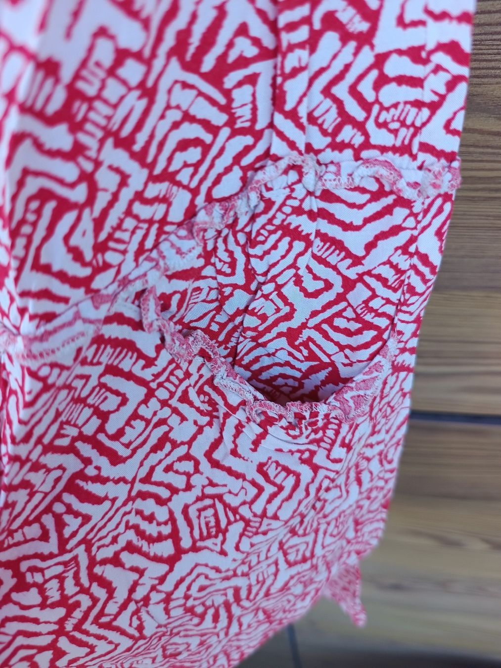 Promod Vestiti: Robe Promod sans manches rouge et blanc 40 – Usato da Genève venduto da Brachiopode 6