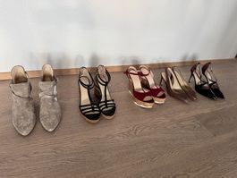 Diverse Lederschuhe, Gr. 40, neuwertig für den Frühling