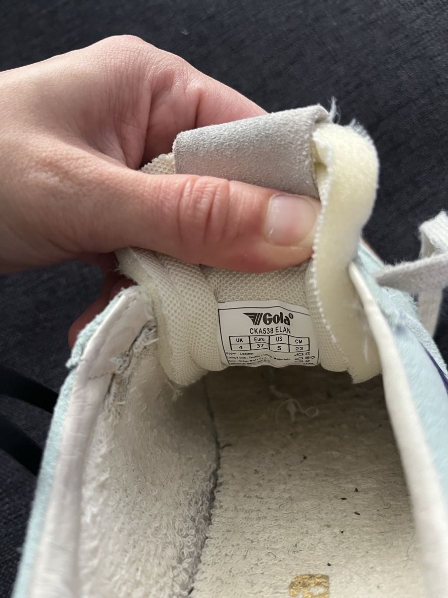 Schuhe für Jungen: Tolle hellblaue Gola-Kinderschuhe – Gebraucht aus Waltenschwil von Maus0306 2
