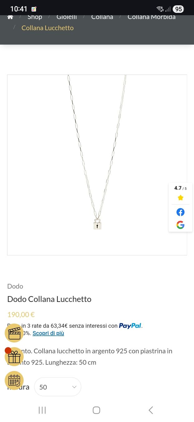 DoDo Catenine: original DODO kette lock – Nuovo (secondo la descrizione) da bellinzona venduto da zeus6535 2