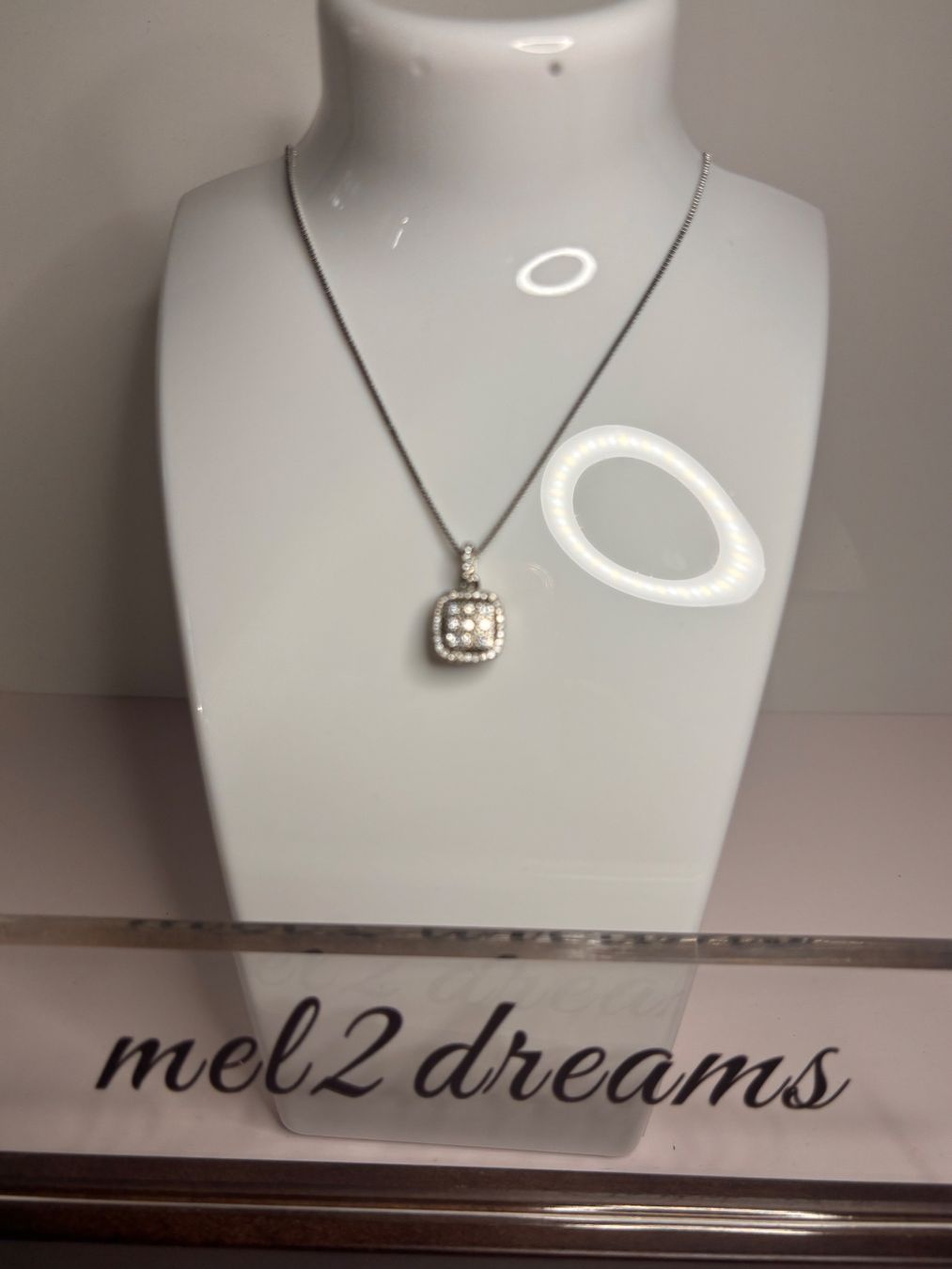 Colliers: Collier vintage plaqué or pendentif brillants ✨ – D'occasion à Lausanne par mel2dreams 2