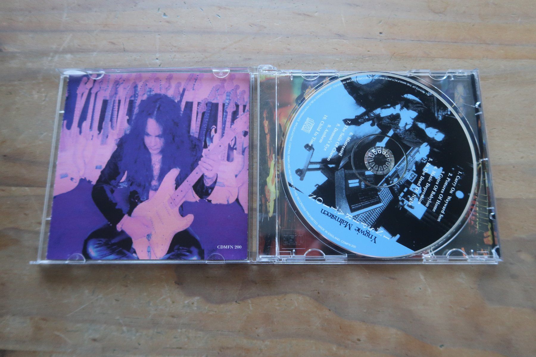 CD: YNGWIE MALMSTEEN - INSPIRATION - CD – Usato da Basel venduto da Patiscat 3