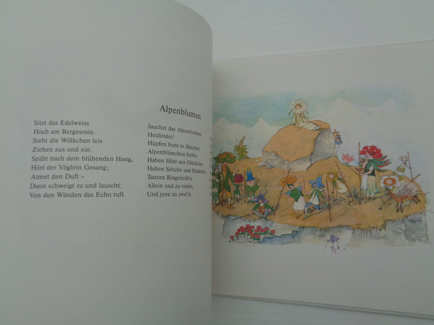 Libri: Der Traumgarten - E.Kreidolf - 1988 – Usato da Chur venduto da Oregano1 3