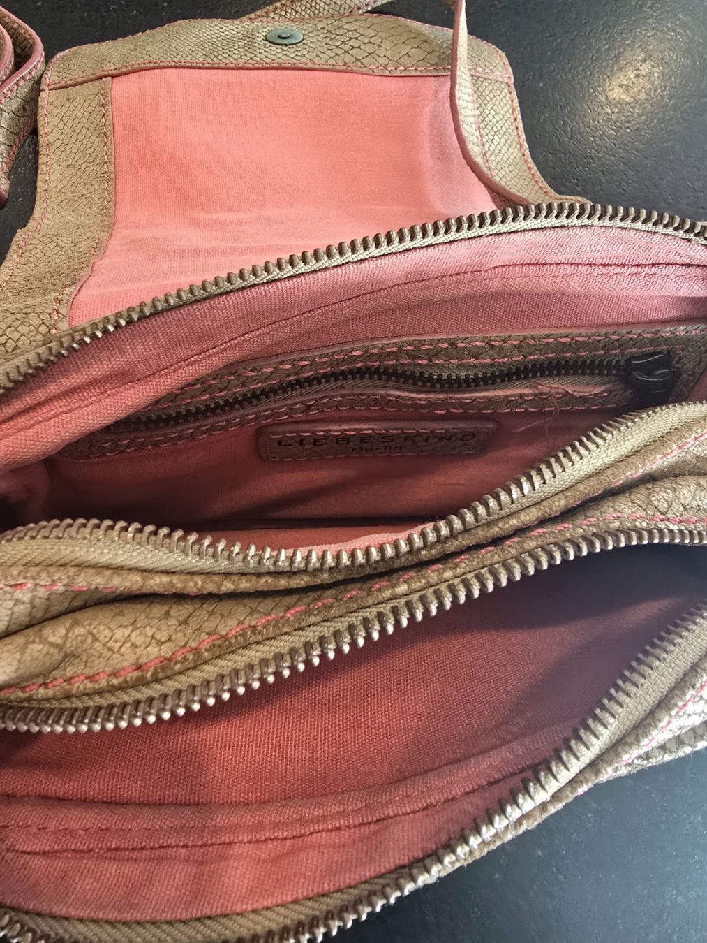 Liebeskind Borse da donna: LIEBESKIND BERLIN Ledertasche,  Schlangenoptik – Usato da St. Gallen venduto da charly92 3