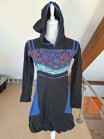 Schönes Kleid von Jaxli, Nepal, Grösse (S)M - Blickfang!