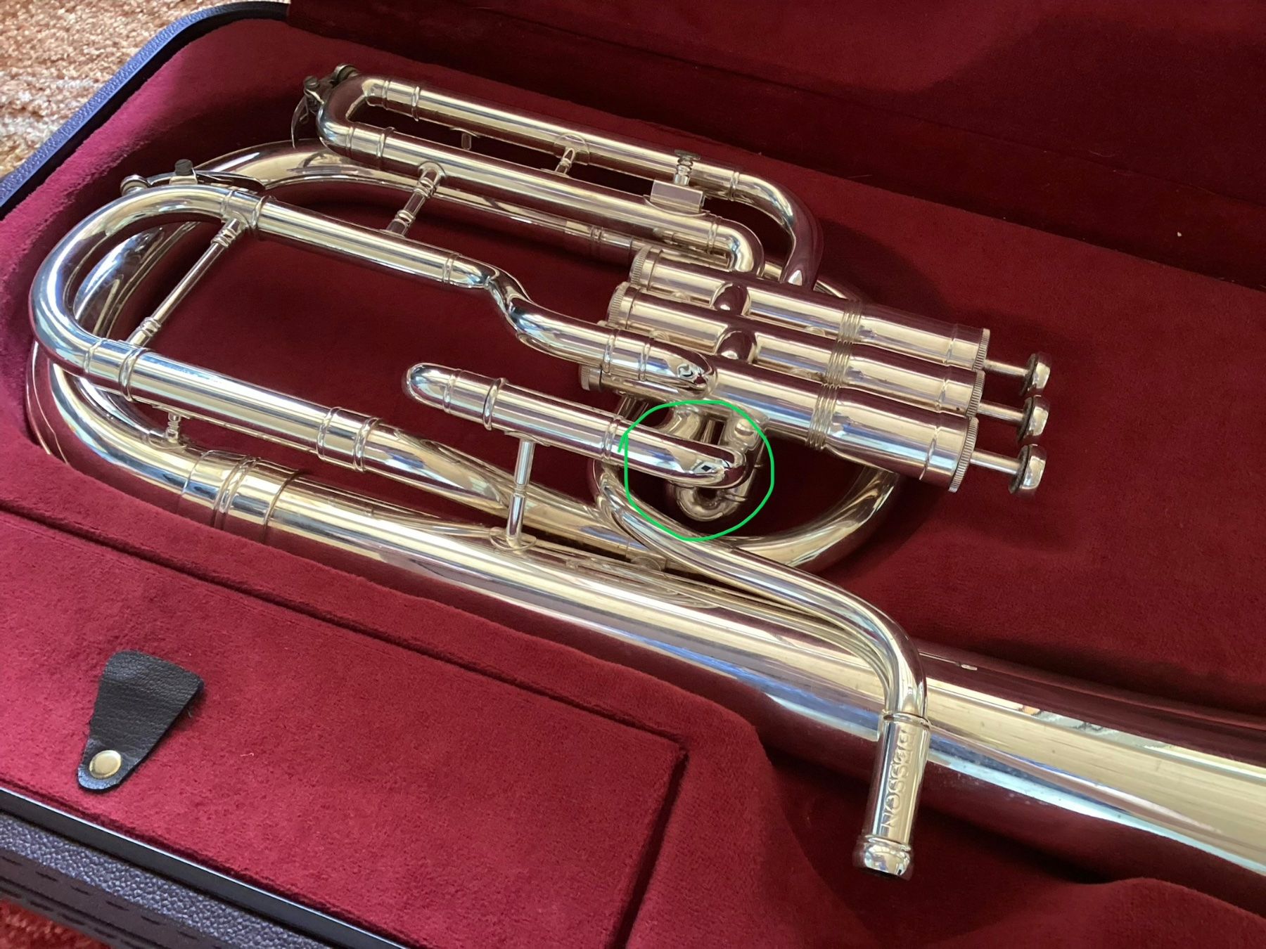 Besson Strumenti musicali: Besson Es-Horn Souvereign – Usato da Epsach venduto da Guggisberg05 5