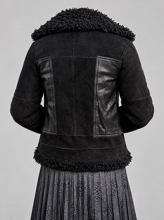 Jacken: Braun Büffel LammfellJacke – Gebraucht aus Buchs SG von Danko07