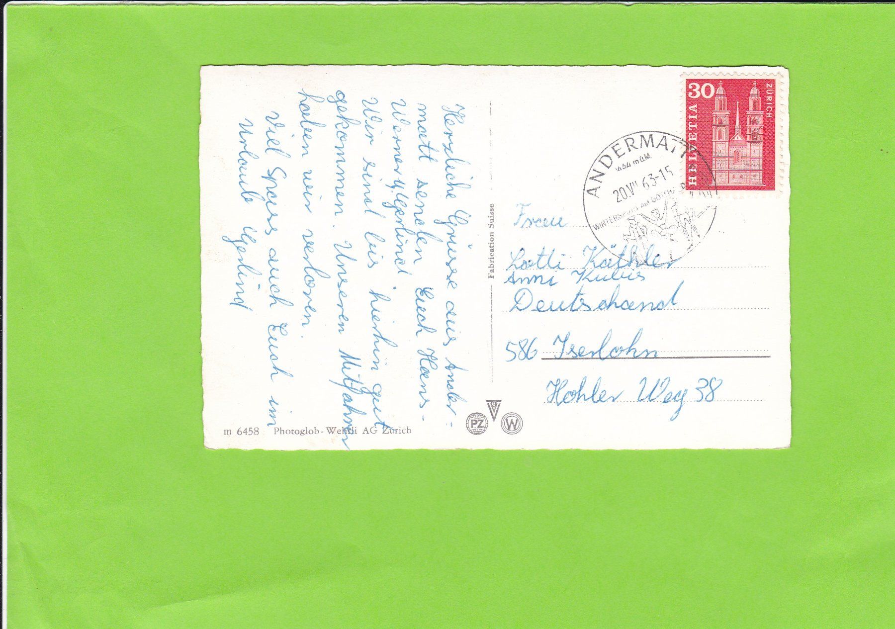 Cartes postales: Andermatt – D'occasion à St. Peterzell par neckertal 1