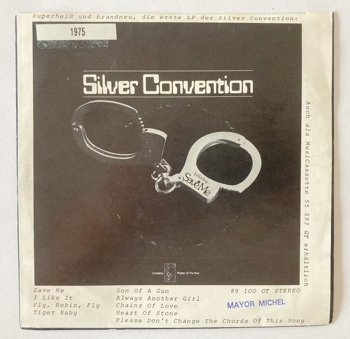 Schallplatten: SILVER CONVENTION - FLY, ROBIN, FLY – Gebraucht aus Bottens von hotter-than-hell 1